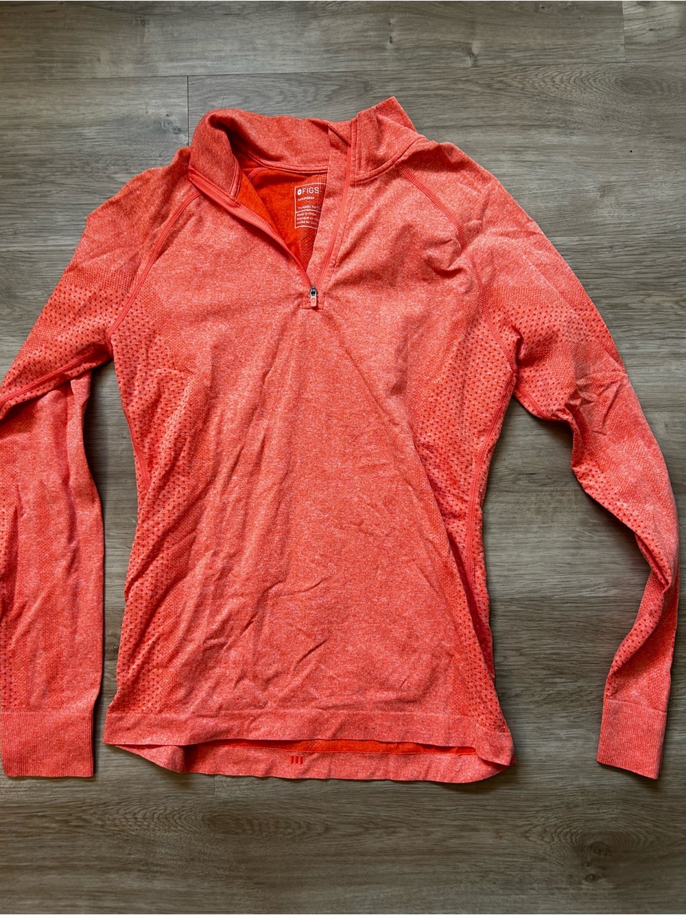 FIGS salta seamless 1/4 zip